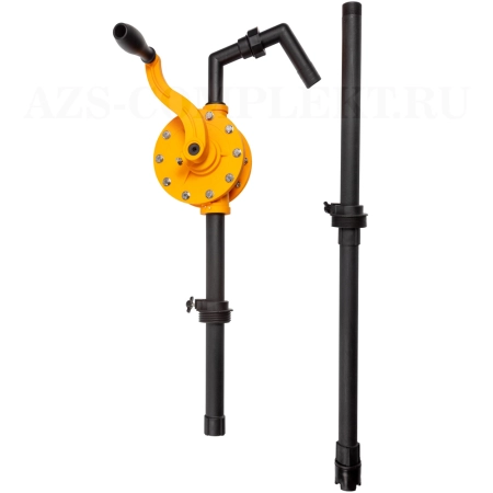 PP202071 Petropump (Китай) - Роторный насос для кислот, химических реактивов, антифриза, моющих средств, Adblue, установка на бочку 50-205 л